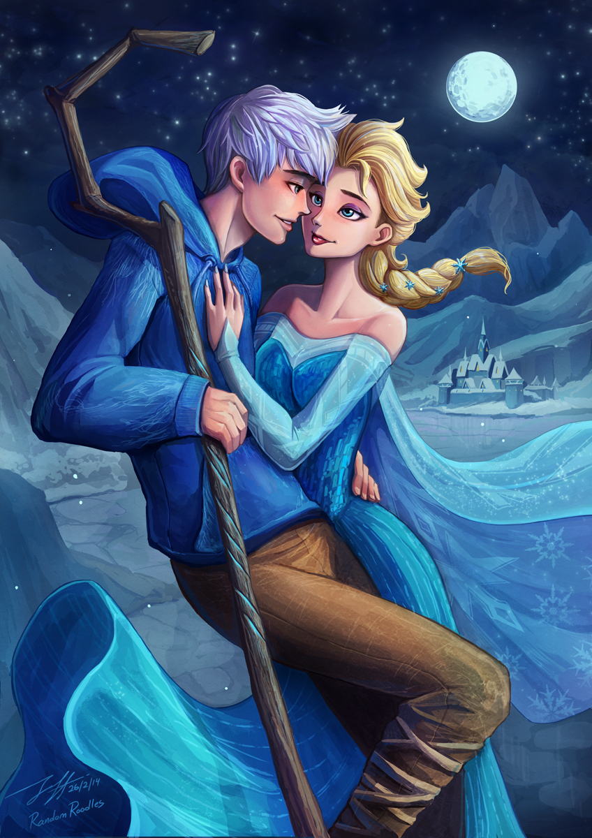 Image - Elsa-Jack-Frost-image-elsa-and-jack-frost-36750503-848-1200.jpg | Rise of the Brave
