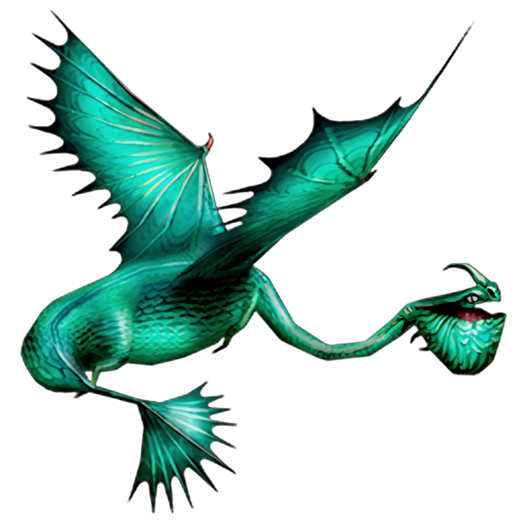 scauldron dragon toy