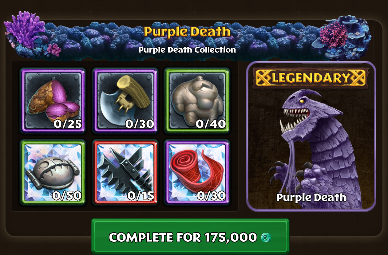 Purple Death Collections Dragons Rise of Berk Wiki Fandom