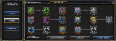 Psychozen Defensive Tree