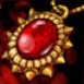 Bloodstone pendant