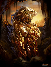 Gold golem