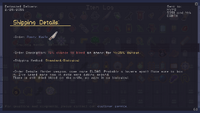Rusty Knife Shipping Details