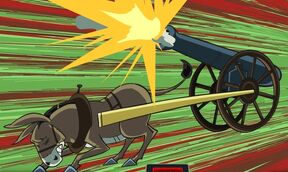 HumanDonkeyCannon