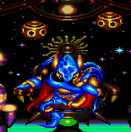 Greedy transformando las orbes azules en esferas de seguriad