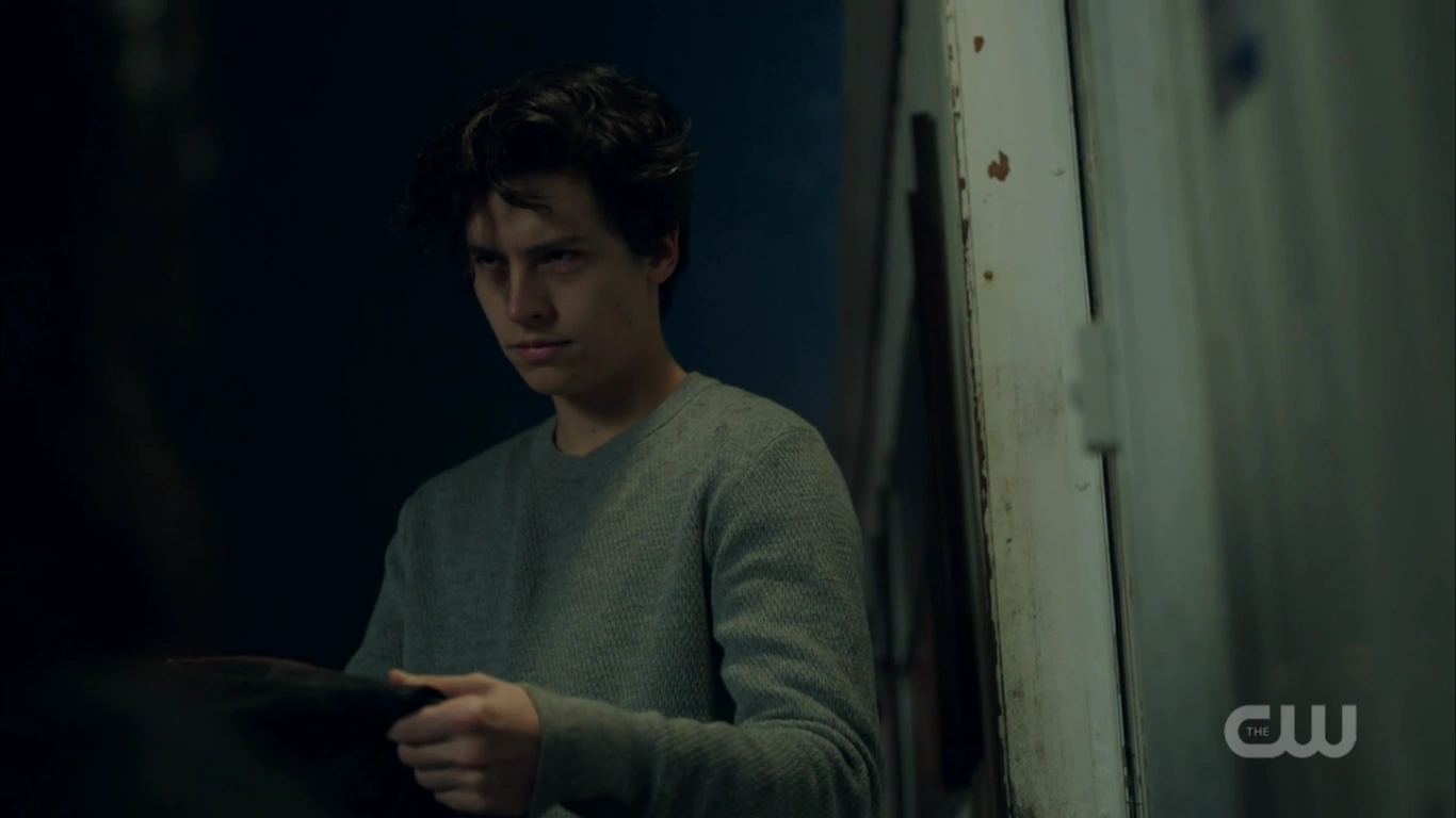 Image Season 1 Episode 13 The Sweet Hereafter Jughead holding