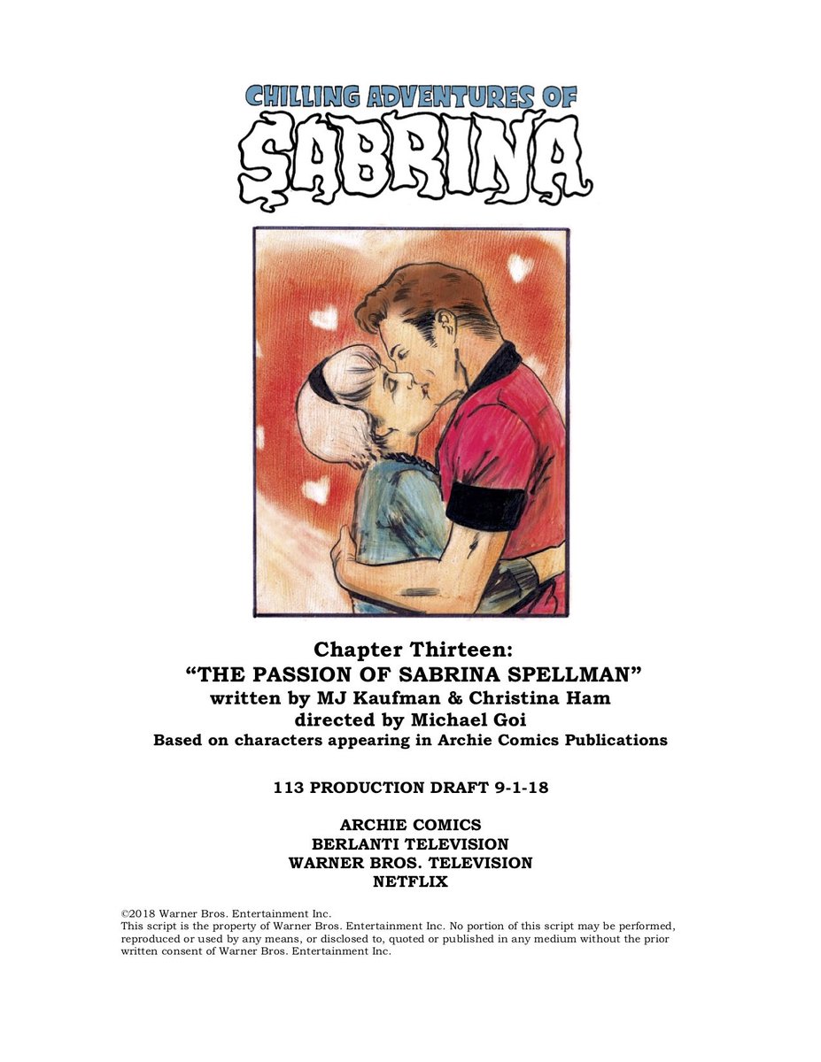 Chapter Thirteen The Passion Of Sabrina Spellman - 