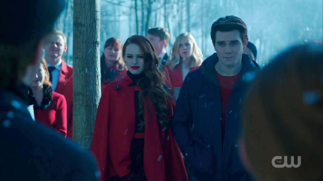 Image Season 1 Episode 9 La Grande Illusion Cheryl And Archie In The Snowpng Riverdale Wiki 8570