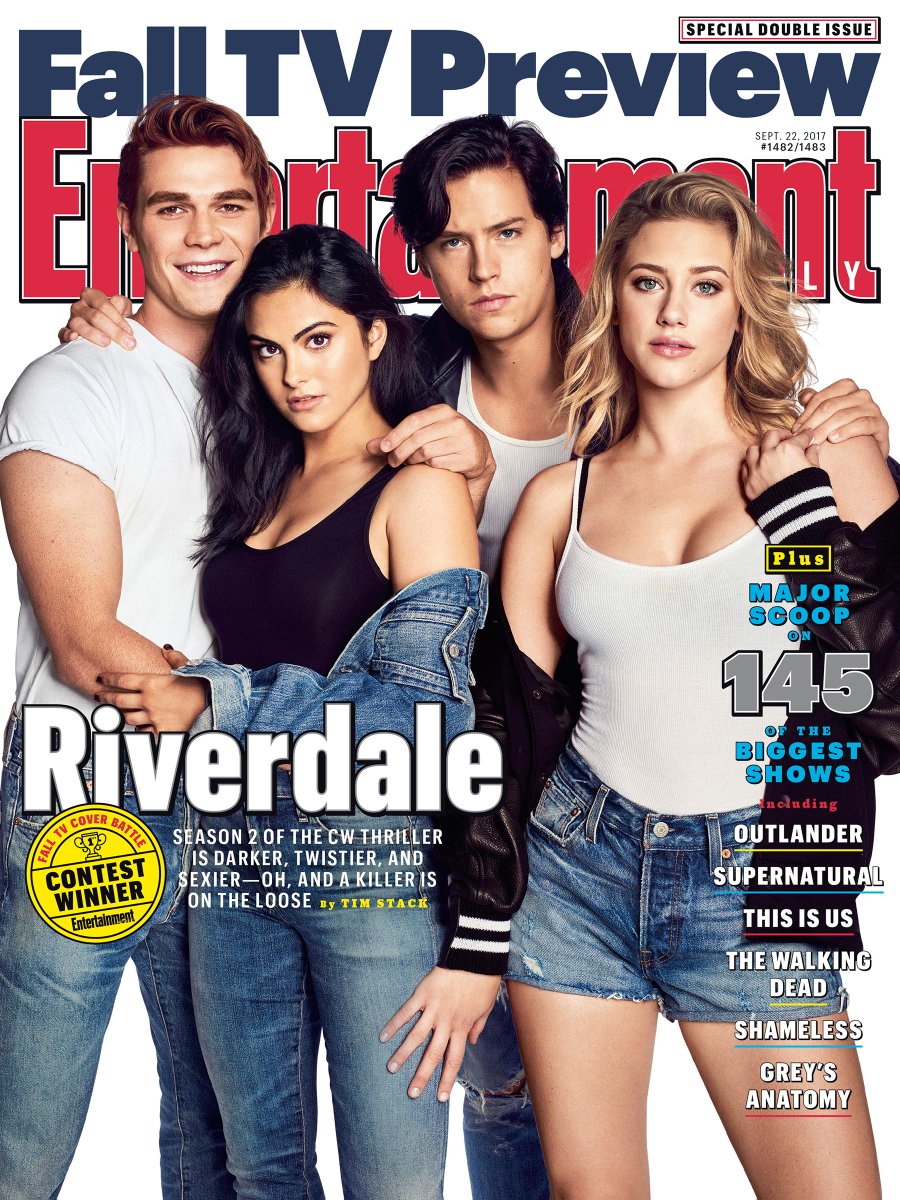 Image - Entertainment Weekly Cover KJ Apa, Camila Mendes, Cole Sprouse