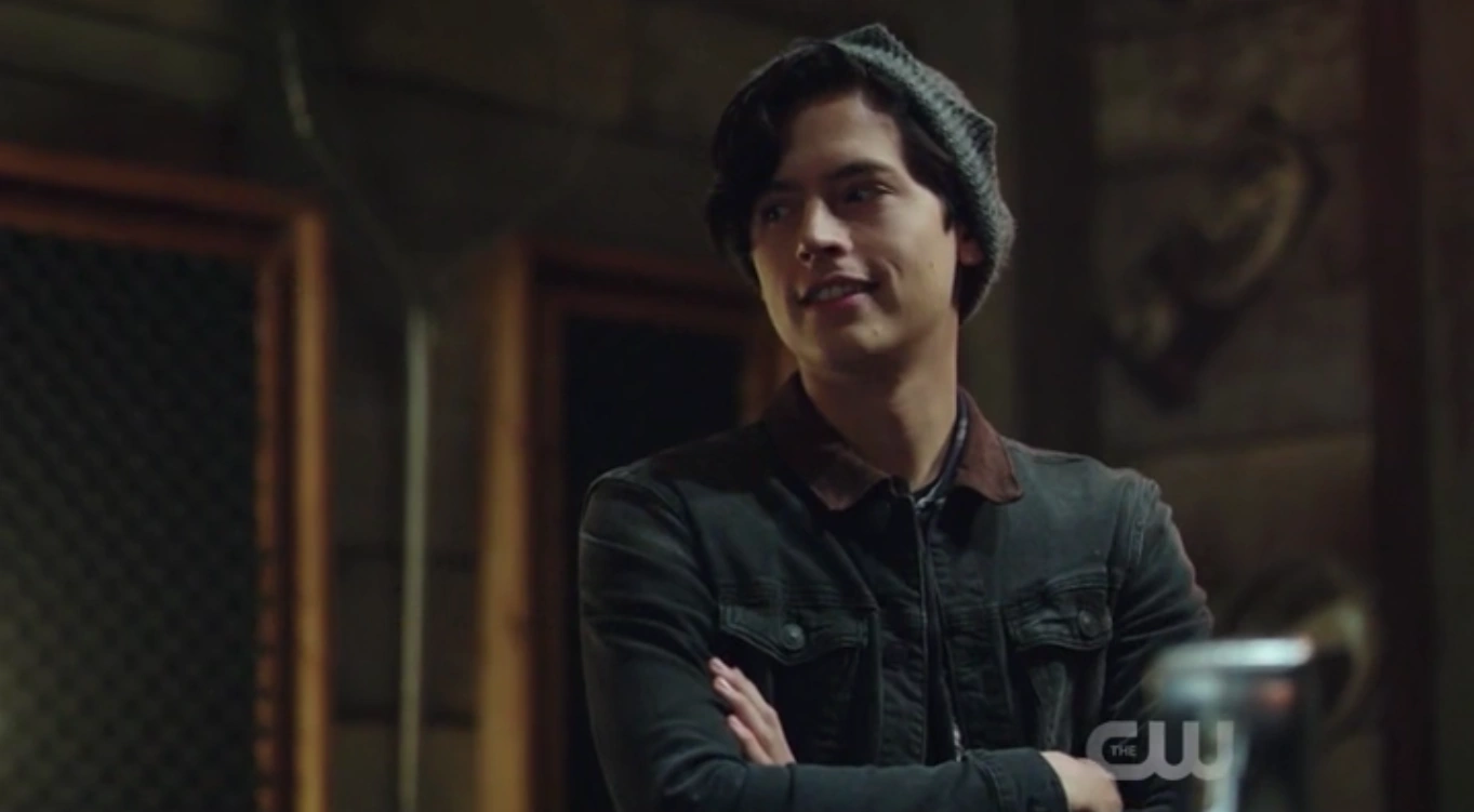 Image - Season 1 Episode 7 In a Lonely Place Jughead smirk.png