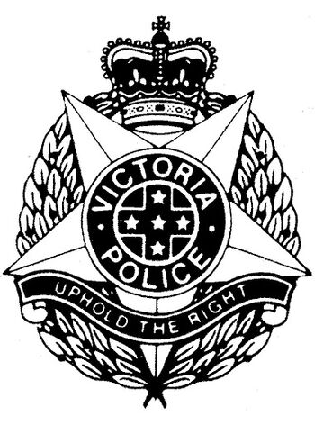 police victoria badge