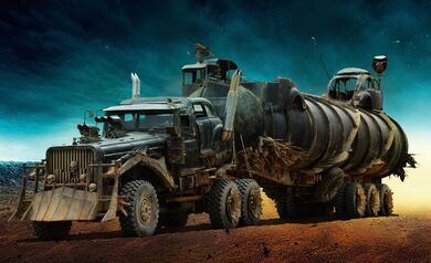 Image result for mad max fury road war rig trailer