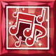Red large note