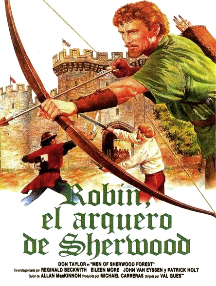 Bild - Men of sherwood forest 1954 plakat 4.jpg | Robin ...