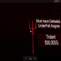 The Trident Roblox 3d Boss Battles Wiki Fandom