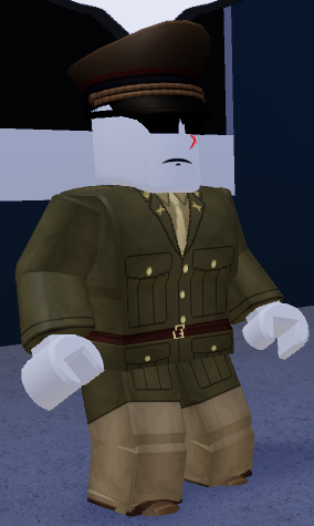 General Poncho Roblox Airplane Story Wiki Fandom - captain of ship pants roblox