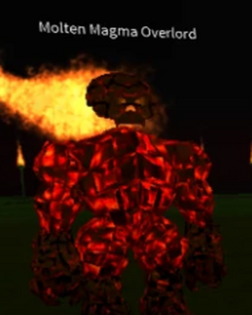 Molten Magma Overlord Roblox Alfheim Online Wiki Fandom