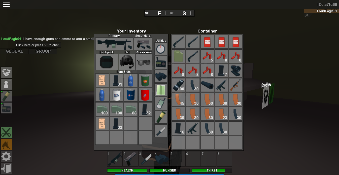 Military Backpack Id Roblox