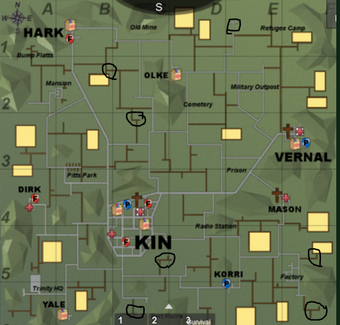 Apocalypse Rising 2 Loot Map