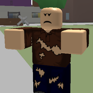 Zombie In Roblox As Package With Animation