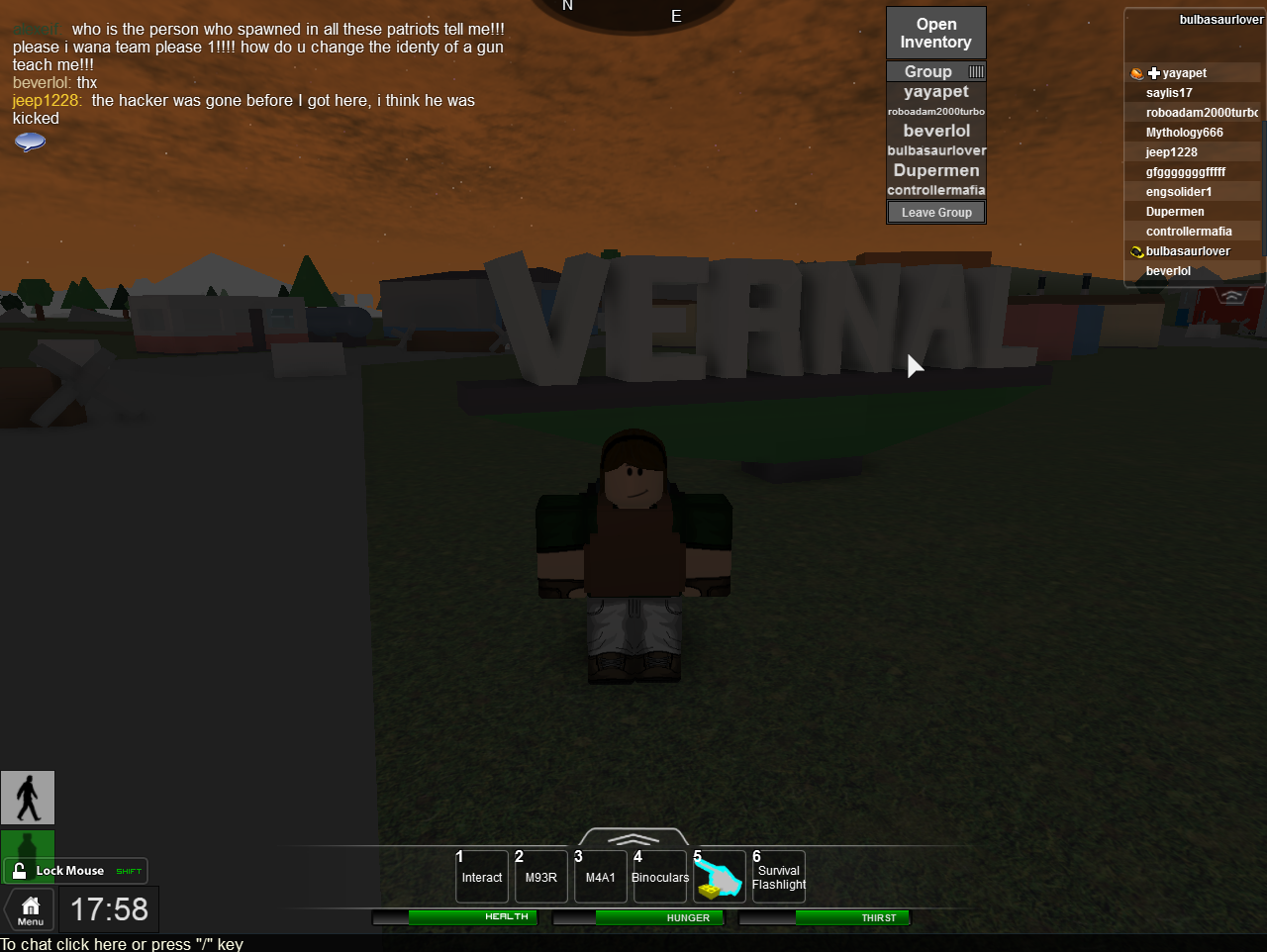 Vernal Roblox Apocalypse Rising Wiki Fandom - roblox apoc exploits