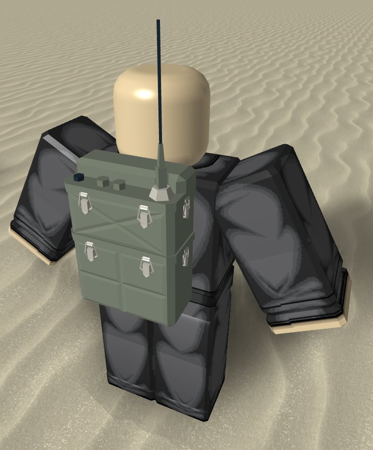 roblox police radio accessory