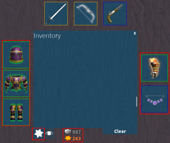 Inventory Arcane Reborn Wiki Fandom - inventory gui roblox part 2