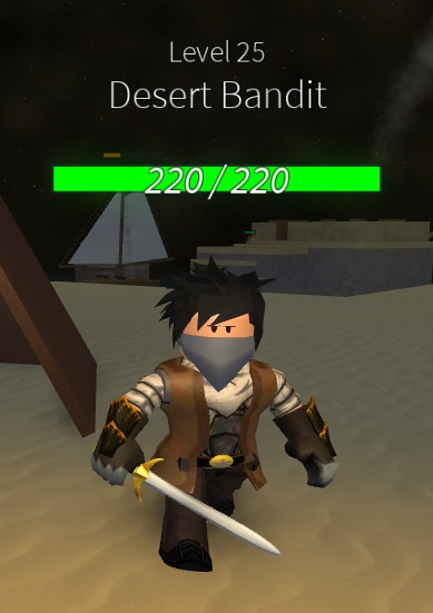 bandit roblox arcane adventures desert wikia arsenal fandom