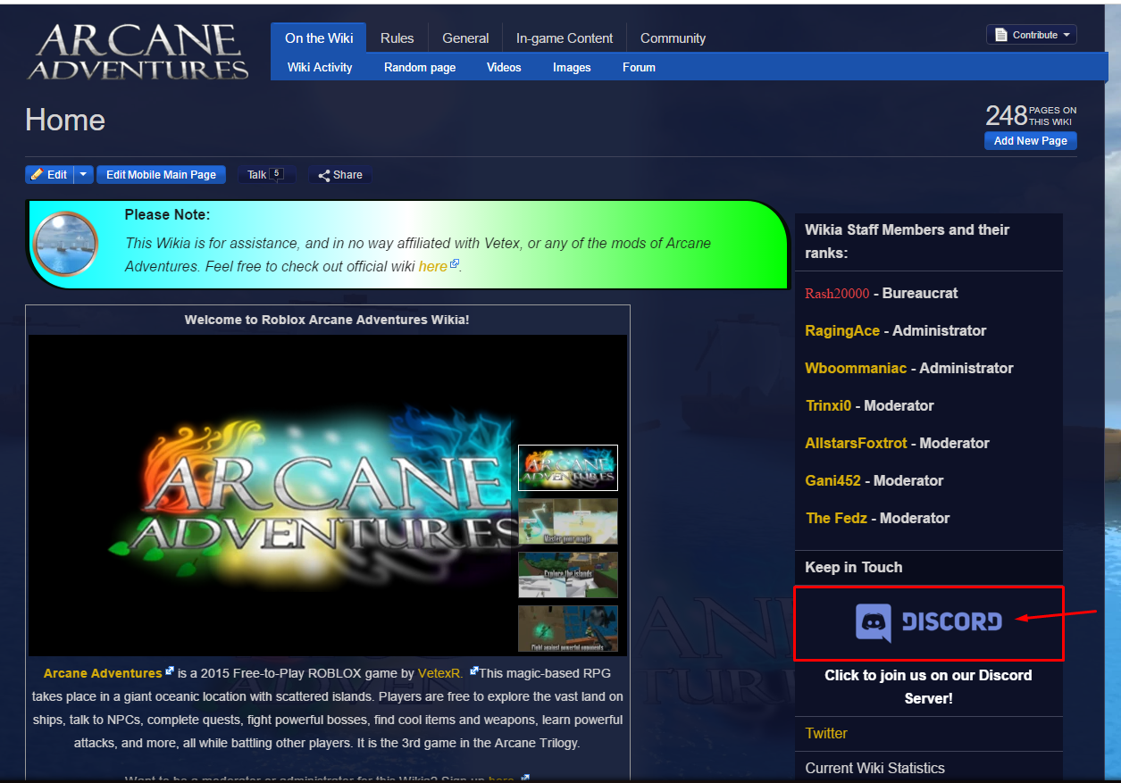 Few Reasons To Join Wiki Discord Chat Roblox Arcane - 
