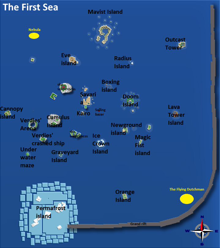First Sea Map 