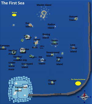 roblox arcane adventures first sea map