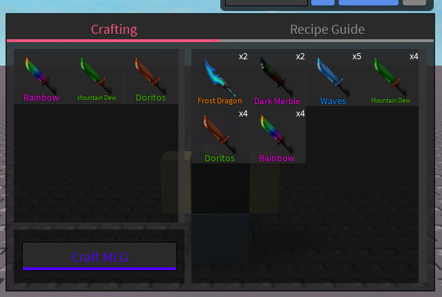 Roblox Assassin Knives Overseer Related Keywords Suggestions - image mlg craftingpng roblox assassin wikia fandom
