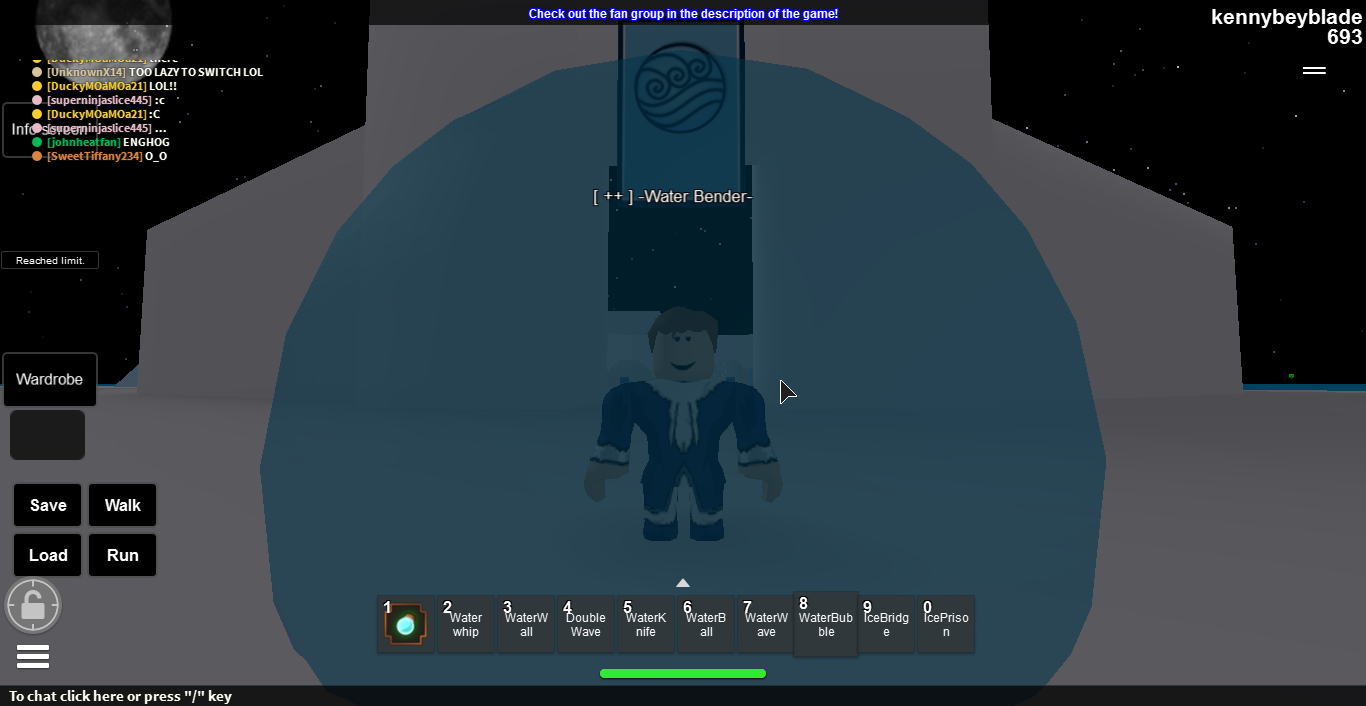 Waterbending Roblox Avatar The Last Airbender Wiki Fandom - robloxscreenshot11202014 201043492