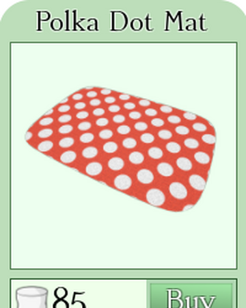 Polka Dot Mat Roblox Backpacking Wiki Fandom - polka dots roblox