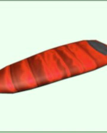 Red Sleeping Bag Roblox Backpacking Wiki Fandom - red dot roblox