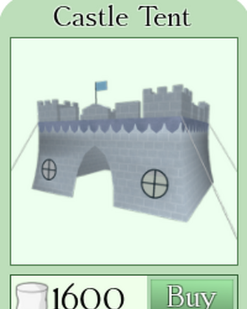 Castle Tent Roblox Backpacking Wiki Fandom - backpacking codes roblox wiki