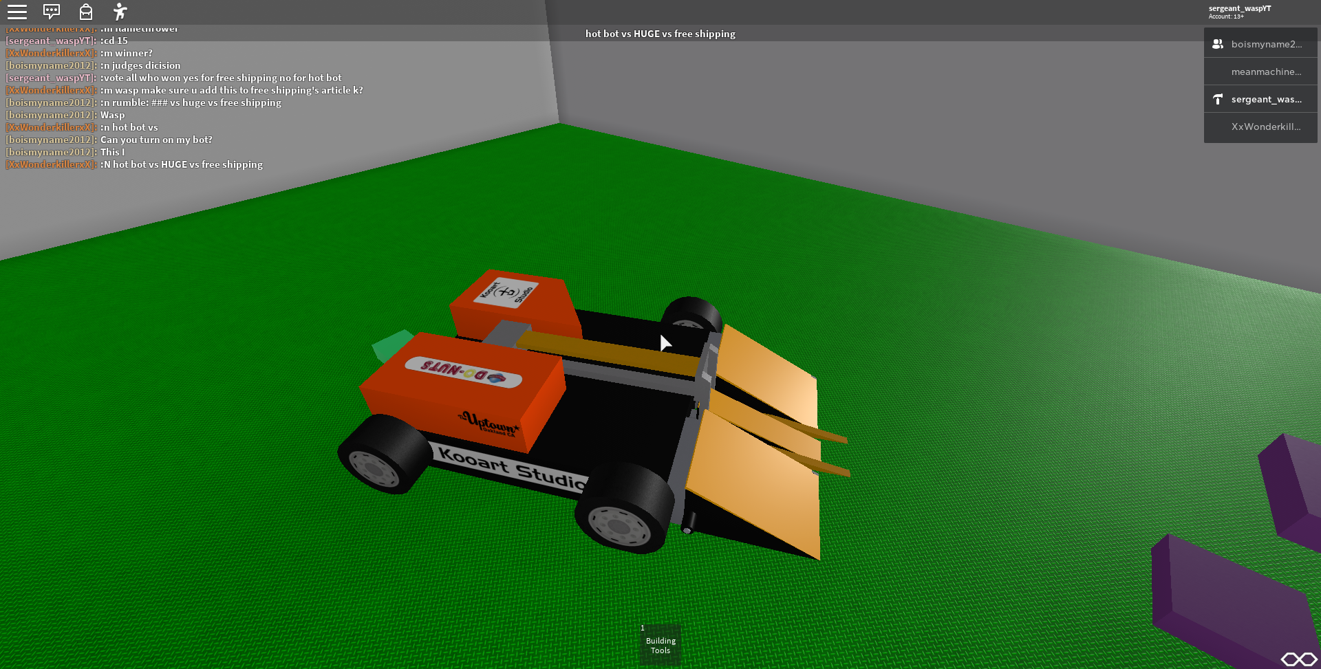 Roblox Battle Bots