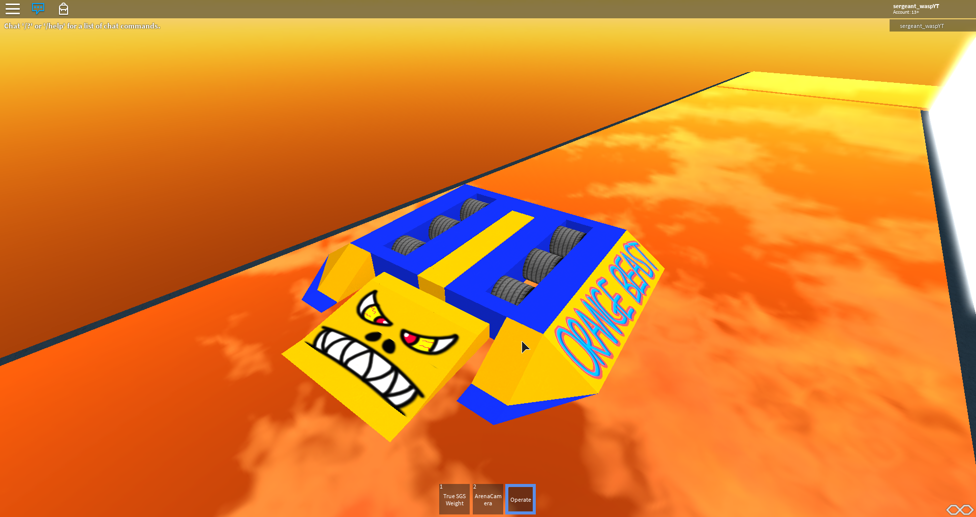 Orange Beast Roblox Battlebots Wiki Fandom - orange png roblox