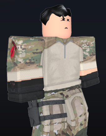 Roblox Black Army Shirt