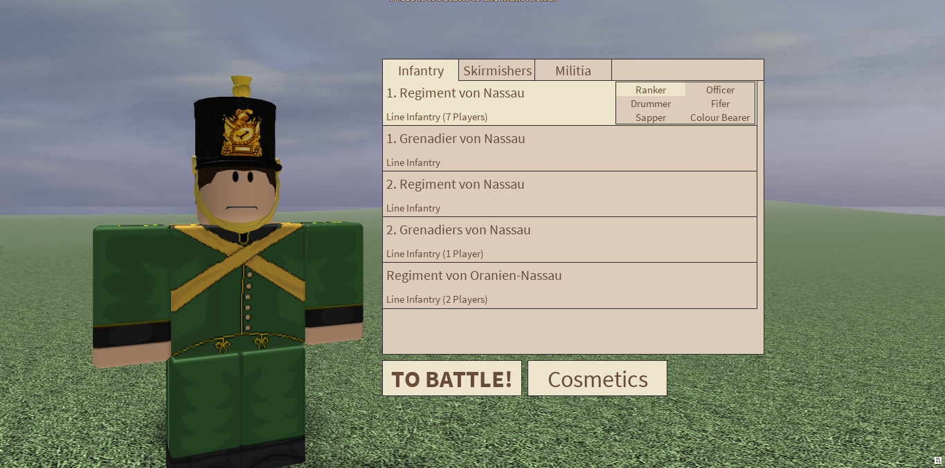 Nassau Infantry Uniforms Roblox Blood Iron Wikia Fandom - roblox black army uniform