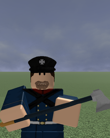 Sapper S Axe Roblox Blood Iron Wikia Fandom - roblox military officer uniform