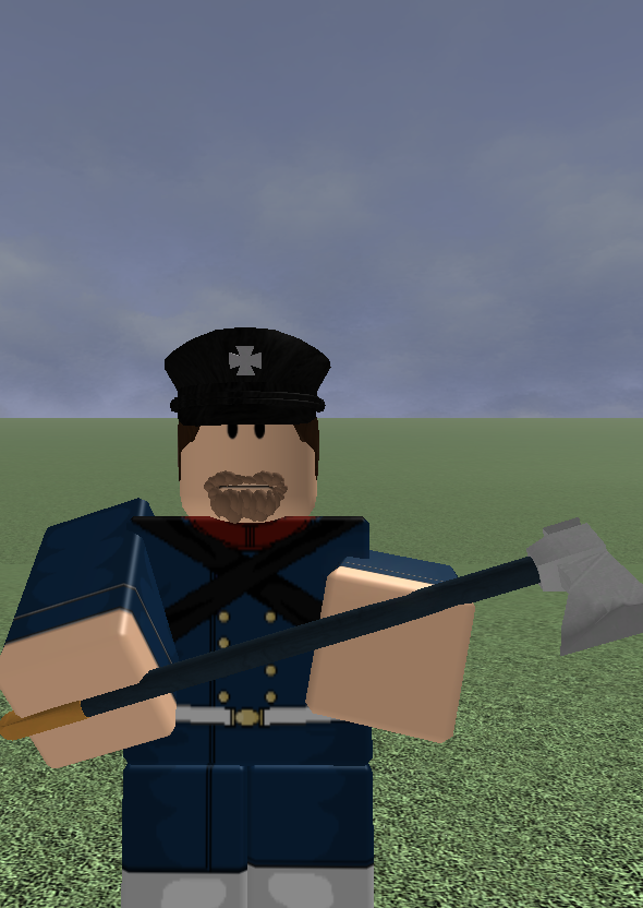 Sapper S Axe Roblox Blood Iron Wiki Fandom - nassau militia uniforms roblox blood iron wikia fandom