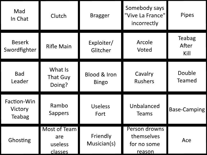 Roblox bingo game