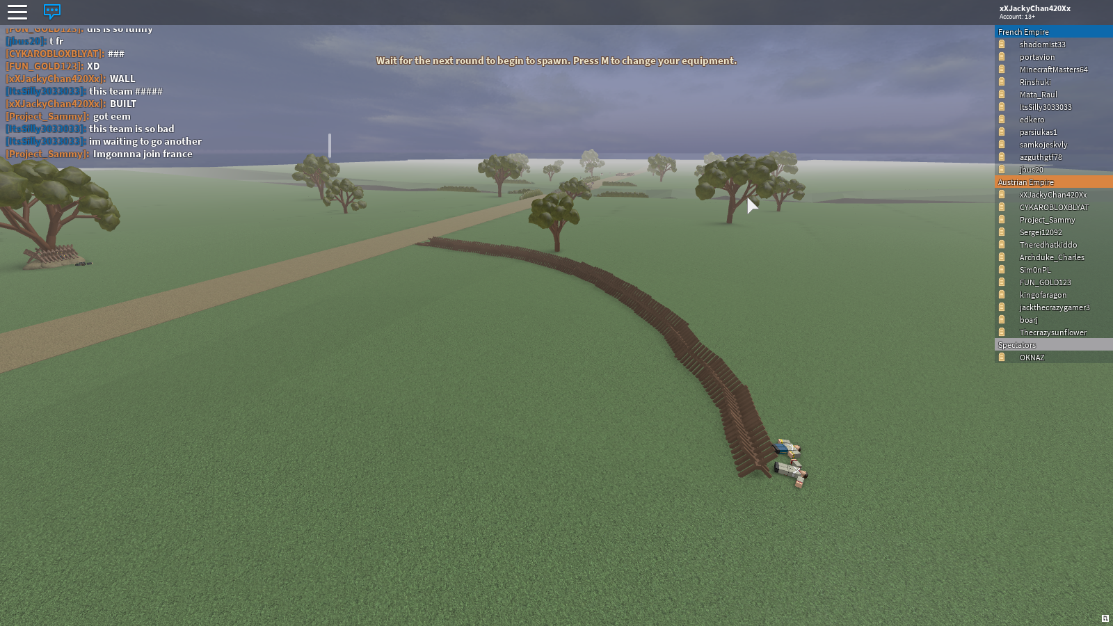 border wall roblox