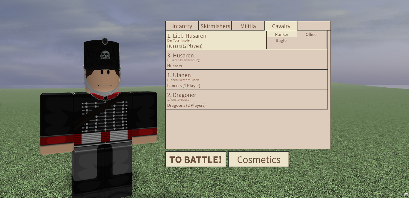 Prussian Cavalry Uniforms Roblox Blood Iron Wikia - iron infantry roblox song