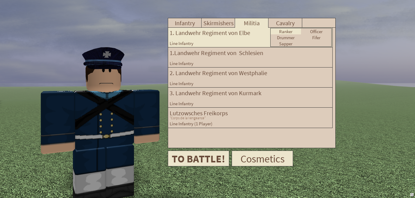 Prussian Militia Uniforms Roblox Blood Iron Wikia Fandom