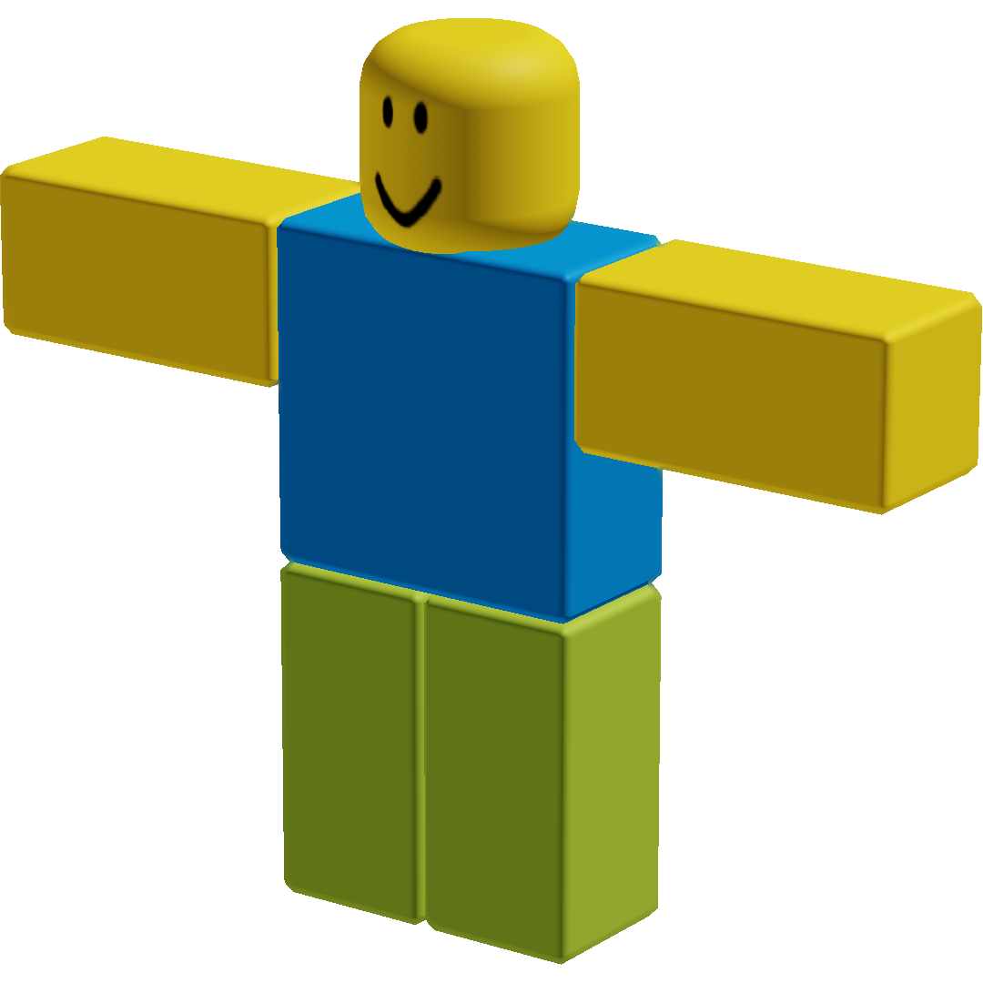 roblox character t posing