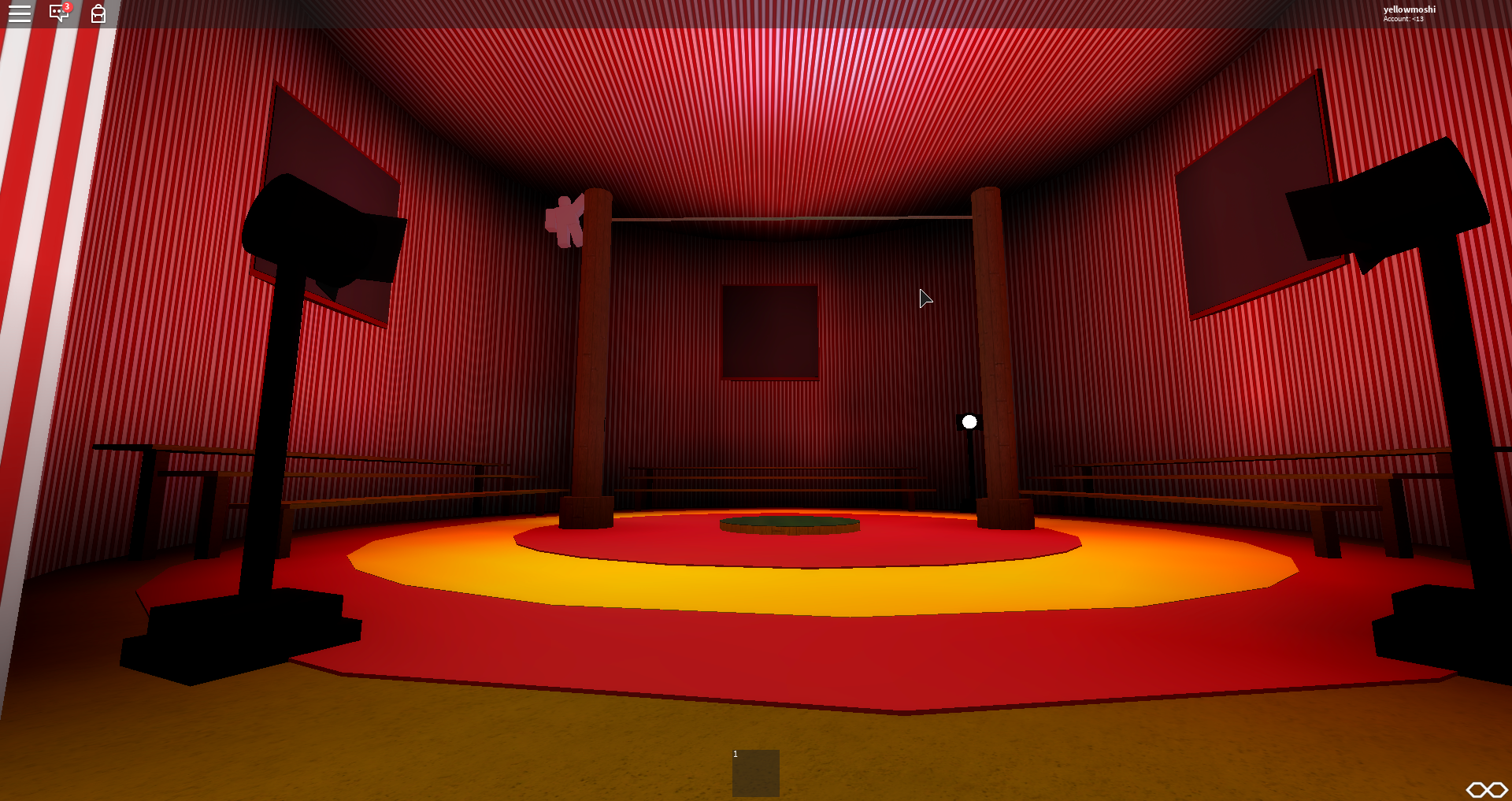 The Athlete Tent Stage Roblox Bloxxers Wiki Fandom - roblox stage