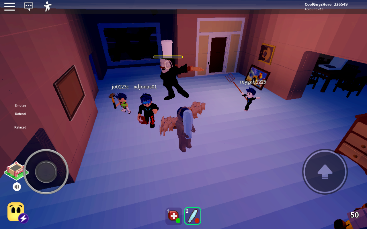 Roblox Knockback