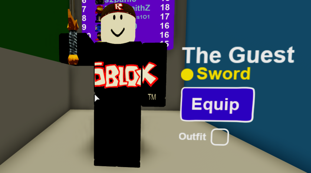 Roblox The Guest Story